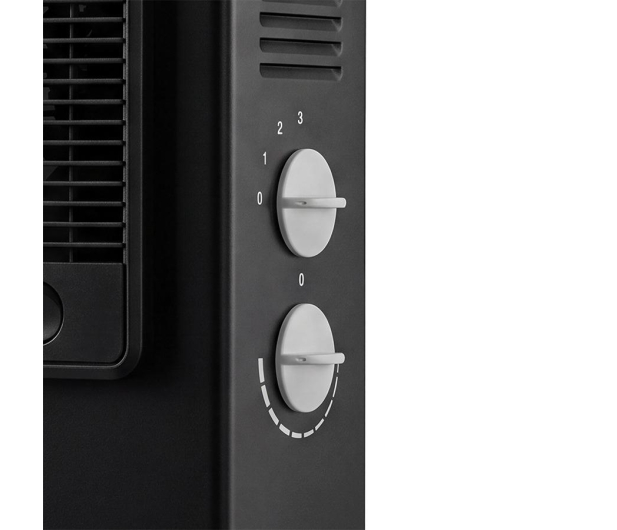 NOVEEN Grzejnik konwektorowy CH4000 Turbo fan BLACK - 1601574 - zdjęcie 4